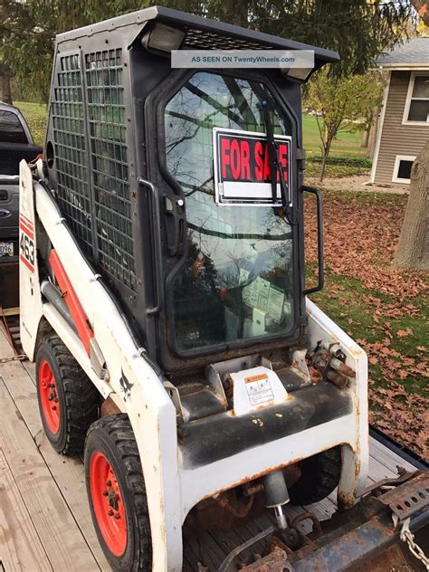 bobcat 463 skid steer|bobcat 463 with bucket weght.